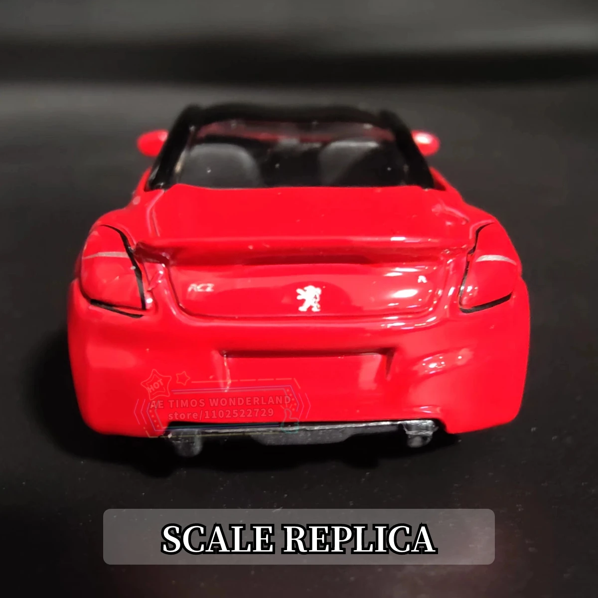 1/64 Peugeot RCZ Replica Mini Car Model Scale Miniature Art Diecast Vehicle Figure Collection Hobby Lifestyle Kid Gift Toy