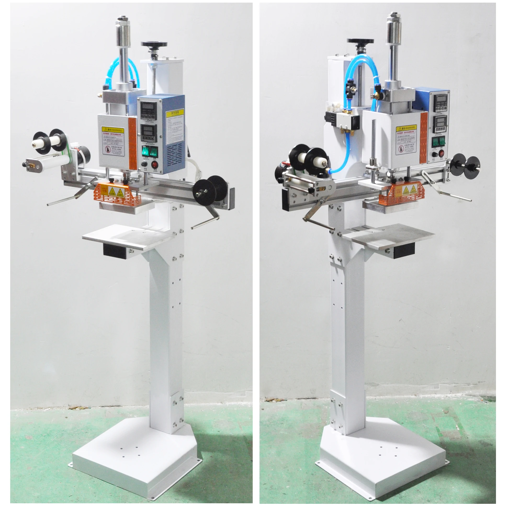 Automatic Hot Foil Stamping Machine Foil Stamping Leather PU Printer Printing Machine Embossing Machine for Paper Boxes, Bags