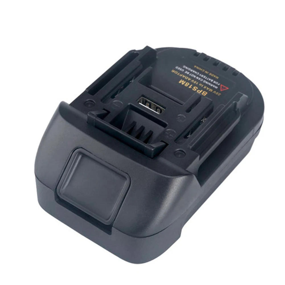 

Адаптер аккумулятора электроинструмента для сменного кабеля Porter для Black & Decker для аккумулятора DMAKITA 18 В BL1830 BL1850