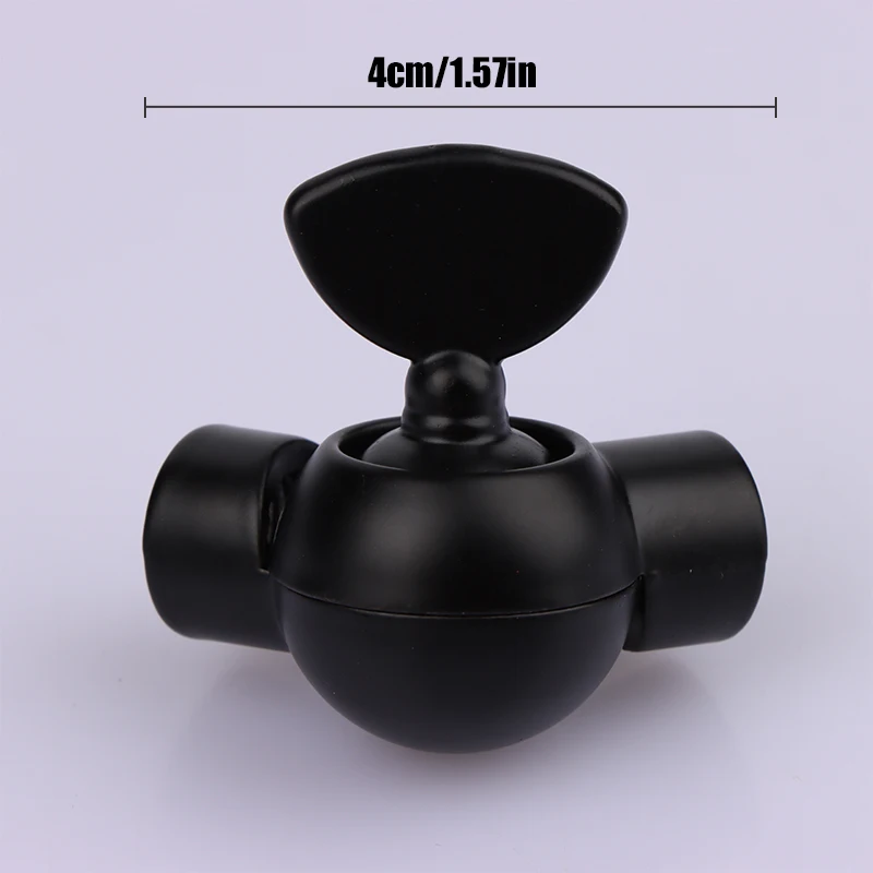 1Pc Steering Two Head Lighting Accessories Wall Lamp Connector M10 Table Lamp Corresponds External Thread Hollow Thread Rod Tube