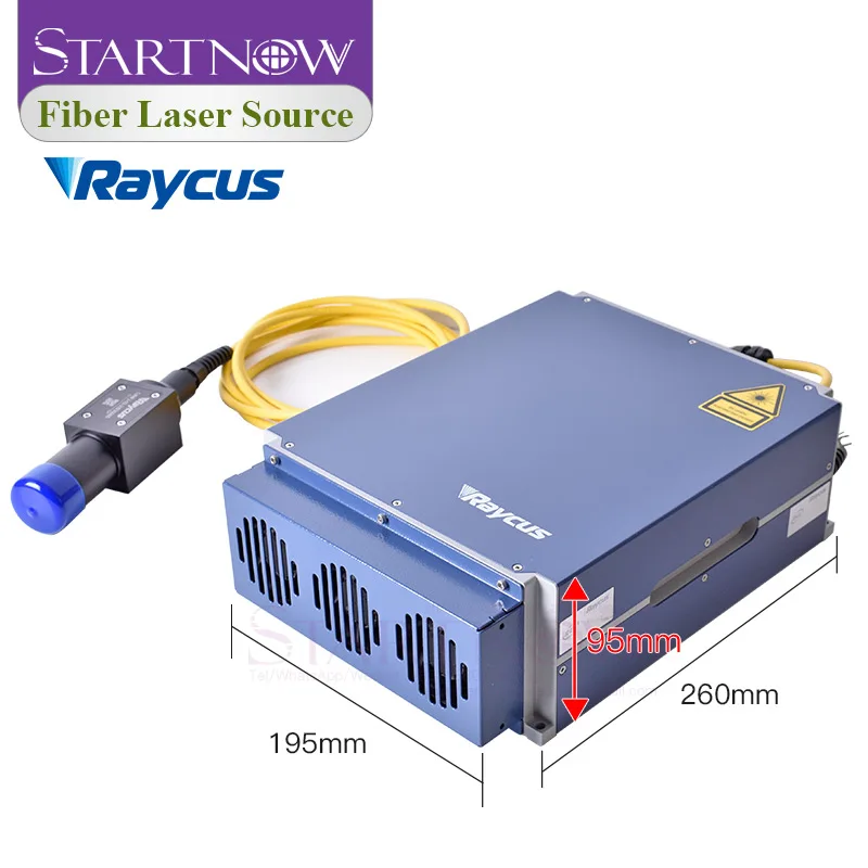 Startnow Raycus Fiber Laser Source 20-50W Q-switched Pulse Output Protective Connector for YAG Laser Machine RFL-P20QS RFL-P30Q