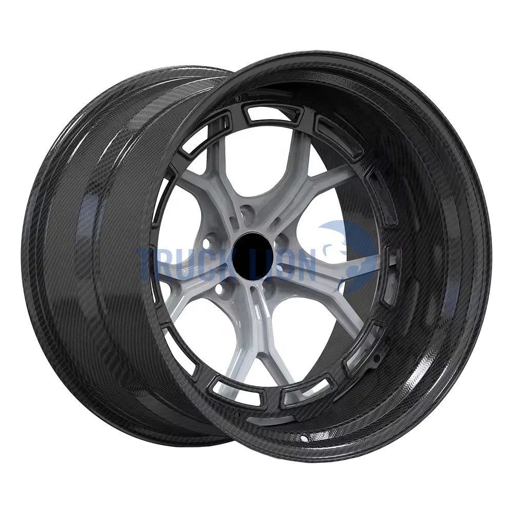 Wholesale Carbon Fiber Forged Wheel Rim, 17-24 Inch Custom Alloy Hub, High Performance Universal Passenger Car Mod Wheels