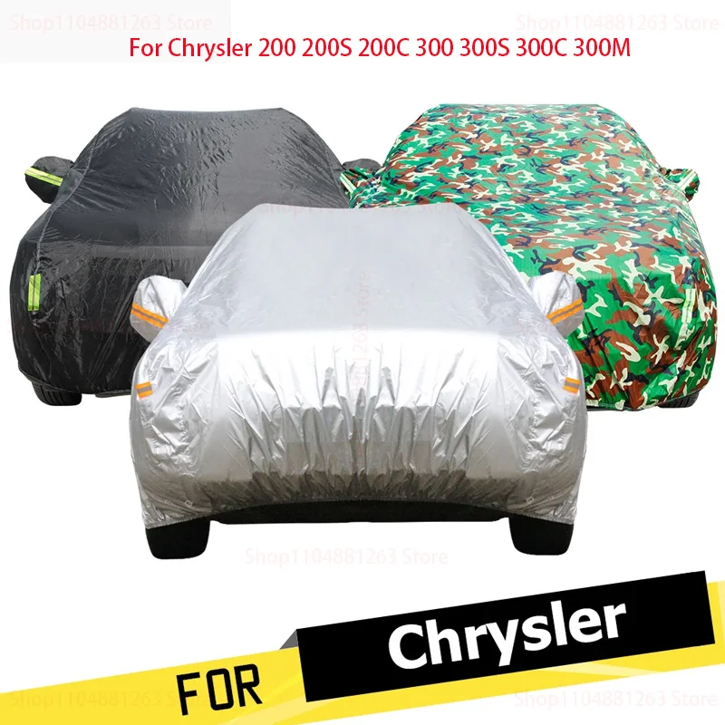 

Car Cover UV Sun Snow Rain Frost Protection Cover Dustproof For Chrysler 200 200S 200C 300 300S 300C 300M