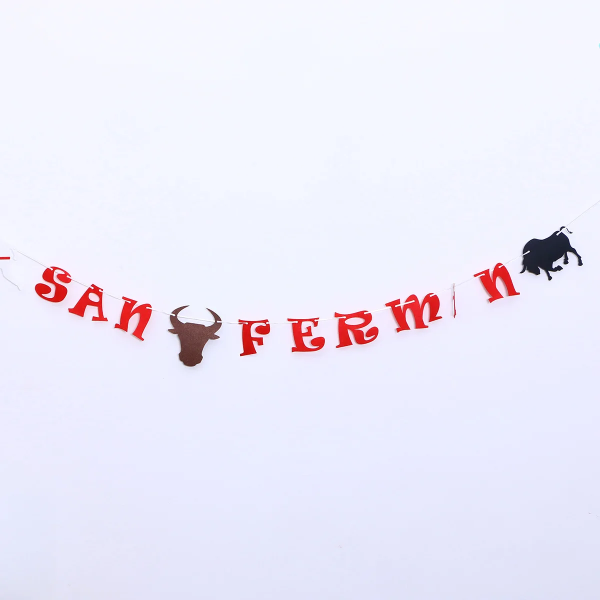 

San Day Party Bunting Banner Decoration Hanging Flags Pull Flag Indoor Outdoor Theme Party Decor Pull Flag