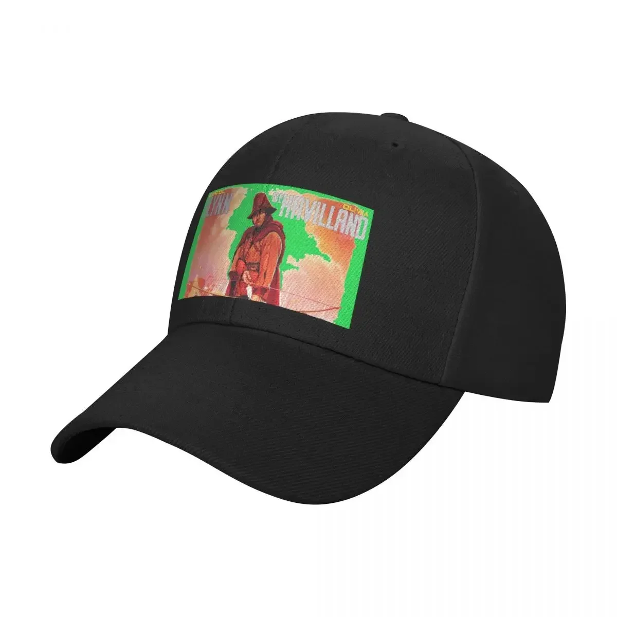 New Errol Flynn international Robin Hood movie poster Baseball Cap Luxury Cap Hat Man Luxury birthday Mens Caps Women's