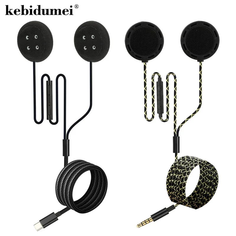 

3,5 мм прямая головка типа C, гарнитуры для шлемов, микрофон, встроенный двойной динамик для мотоциклетных шлемов, гарнитуры, микрофон для внутренней связи