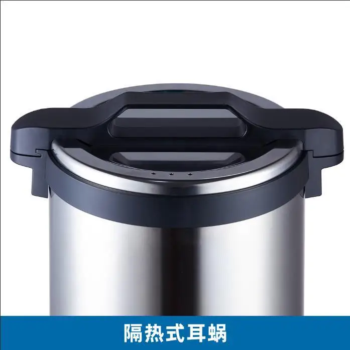 Stainless steel commercial household saccharification bucket boiling bucket double-layer bucket insulation roadside stall