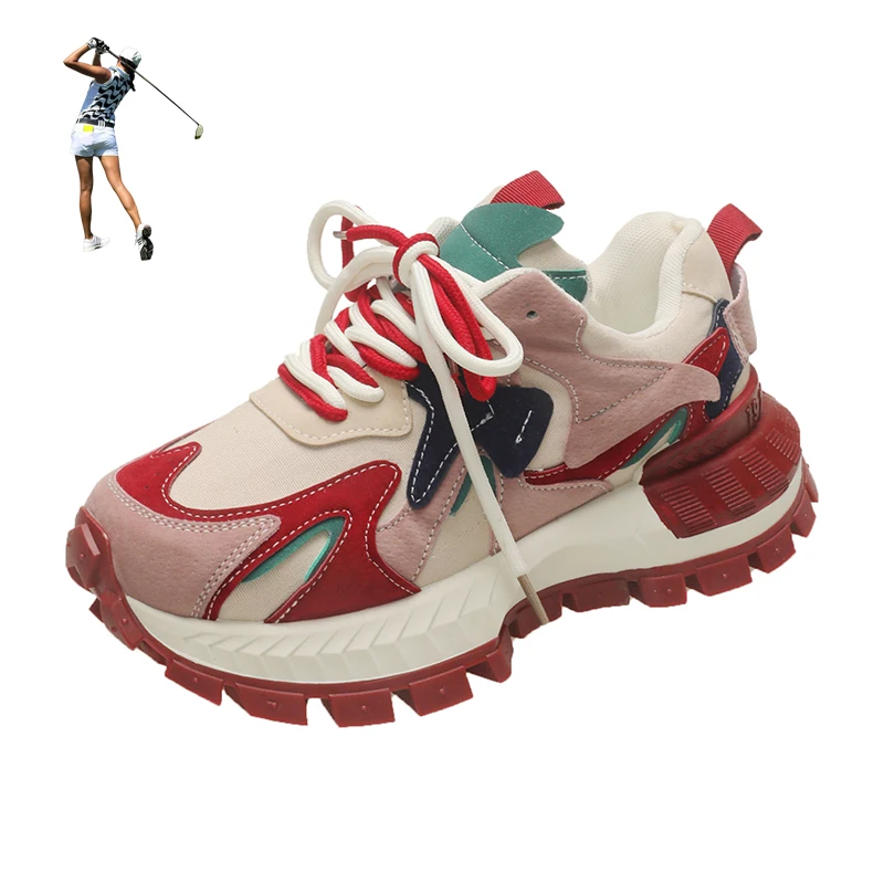 2024 NIEUWE Stijl Vrouwen Sport Golfen Sneakers Anti-gladde Gras Sport Training Golf Schoenen Dames Atletische Fitness Schoenen