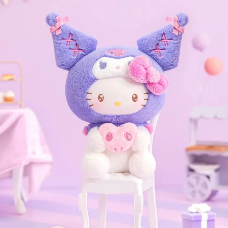 กล่องสุ่มซานริโอ้ คุโรมิ ปาร์ตี้ ซีรีส์ ของแท้ ตุ๊กตาพลาสติกน่ารัก ของตกแต่ง คุโรมิ กล่องเซอร์ไพรส์ ของเล่น ของขวัญคริสต์มาส