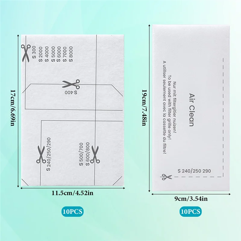 Filtros de aspirador de pó BAAM para C1/C2/C3, Compact C1/2, Classic C1, Dynamic U1, Dynamic U1, S200-S899, S2000-S899 completo