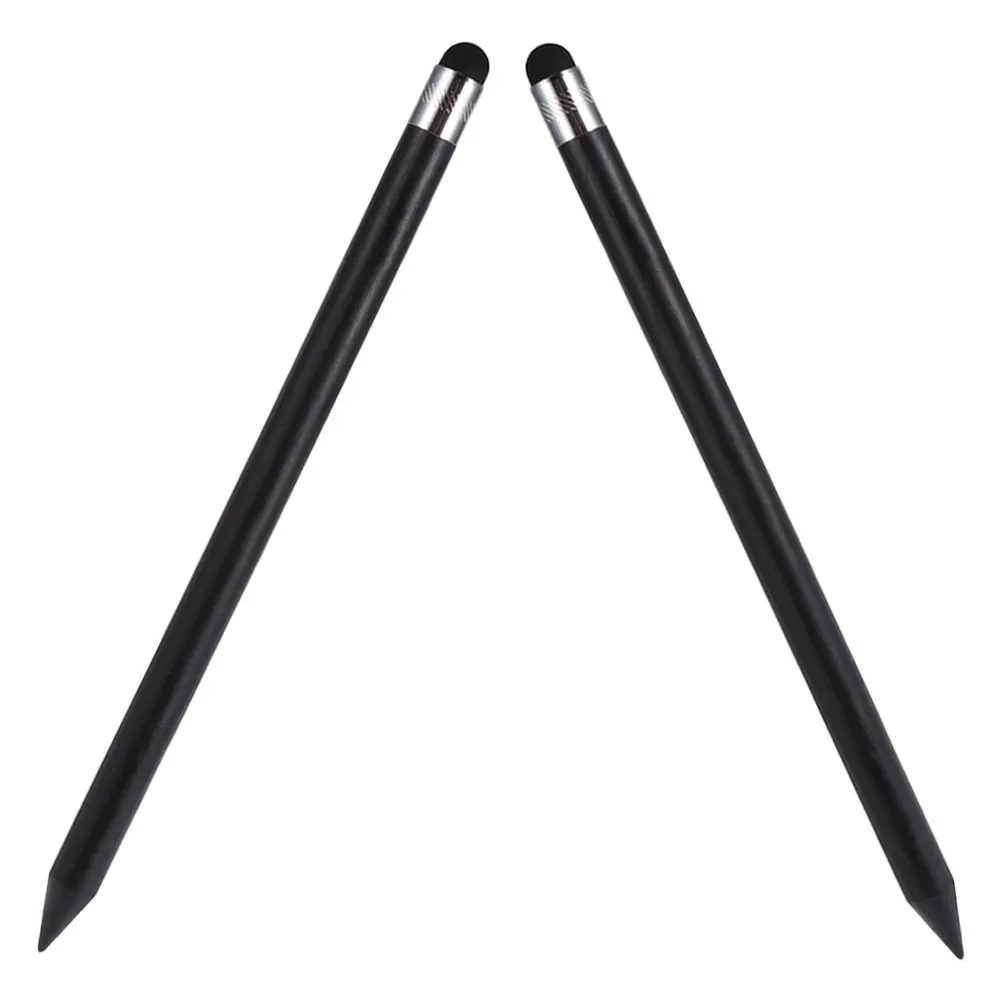 

2 Pcs Stylus Portable Screen Pen Phone Pens Capacitive Nostalgia Plastic Convenient Office Computer