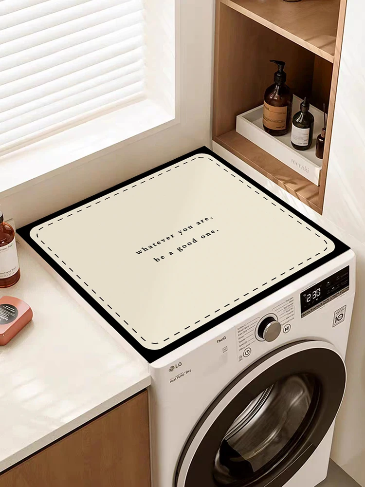 

Универсальный чехол-полотенце Thiened для стиральной машины, холодильника, барабана – противоскользящий, пылезащитный, солнцезащитный, современный, простой, стильный, для дома...