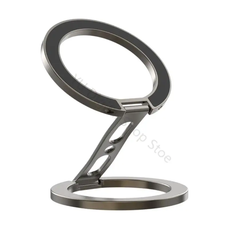 96BA Finger Grip Ständer Doppelseitige Magnetische Halter Telefon Halterung Handy Ständer Faltbare Halterung für Telefon 17 16 – Detail 8