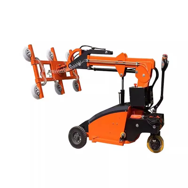 

Large glass installation suction cup car aerial work hand push rotary electric glass suction cup car installation