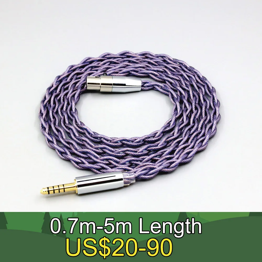 

Type2 1.8mm 140 cores litz 7N OCC Headphone Cable For Pioneer HDJ-2000 HDJ-2000MK2 ADL H118 ADL H128 reloop RHP-20 LN007908