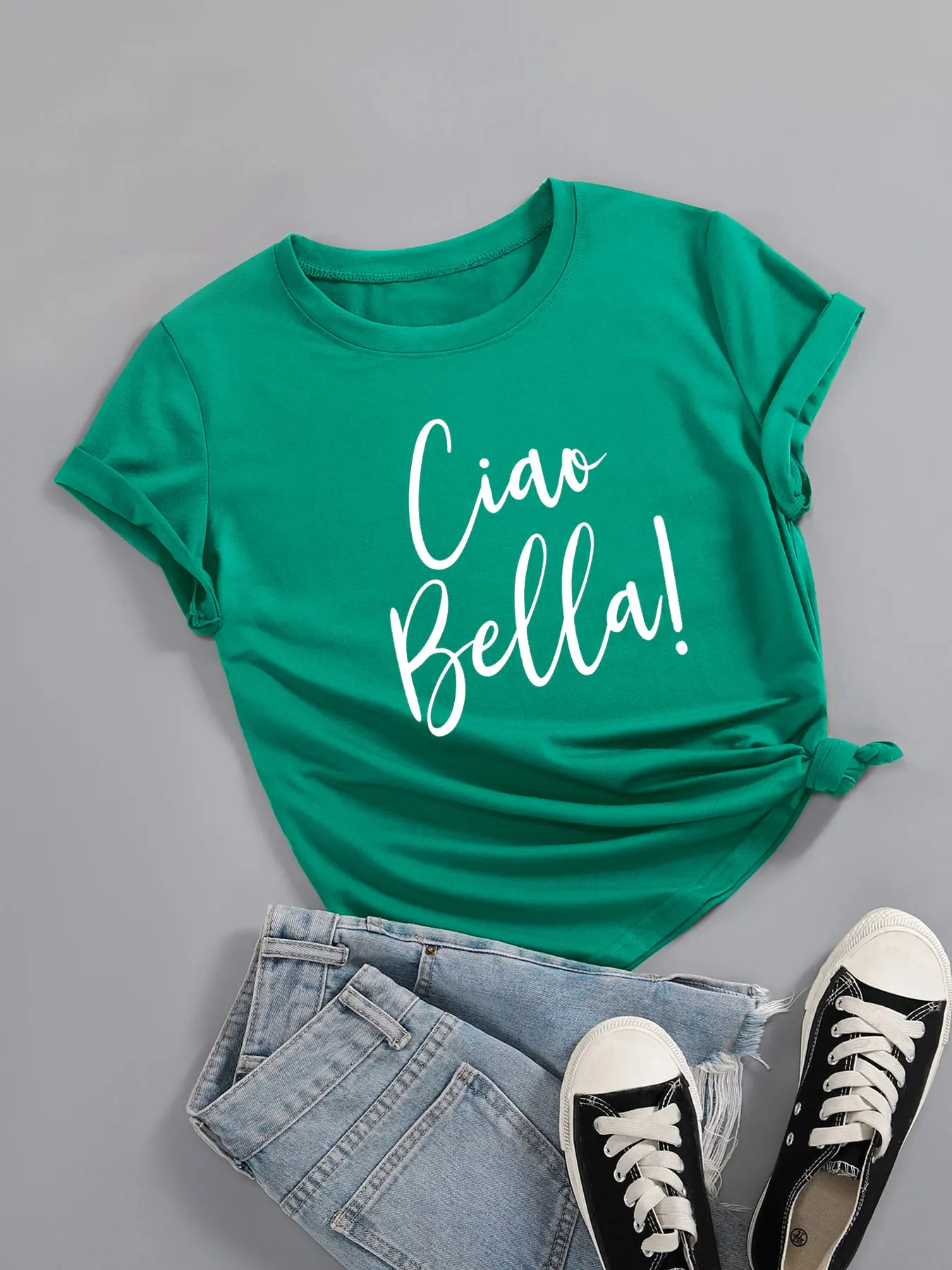 Hello Italy 2 Shirt New Arrival Summer Casual 100%Cotton Funny T Shirt Italian Shirt Italian Hello Shirts Gift for Her