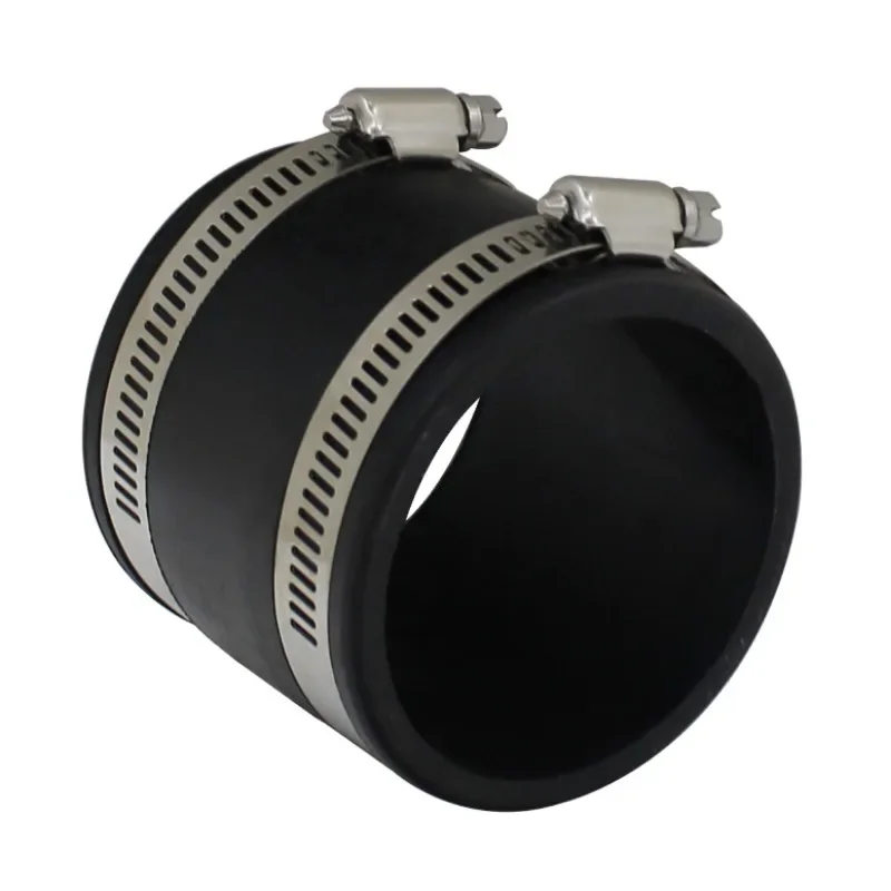 1PC Dust Control Flex Cuff with Stainless Steel Hose Clamps Flexible Pipe Coupling for Plumbing Connections pipe Connector Ports