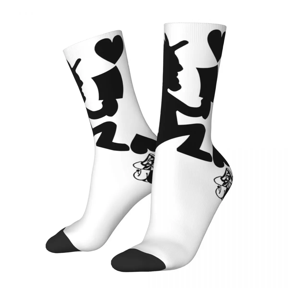 Insane Clown Posse Juggalo HipHop Stockings Design Casual Socks Autumn Non Skid Socks Unisex Men Outdoor High Quality Socks