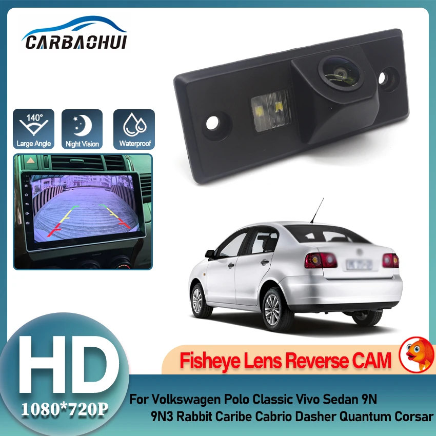 Car Reverse Parking Rear View Camera HD For Volkswagen Polo Classic Vivo Sedan 9N 9N3 Rabbit Caribe Cabrio Dasher Quantum Corsar