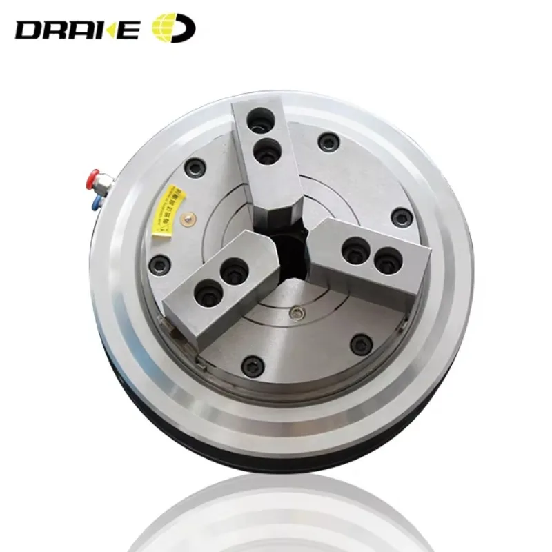 6-Zoll-Pneumatik-Antriebsfutter QZ3-06 mit drei Backen und Frontladung