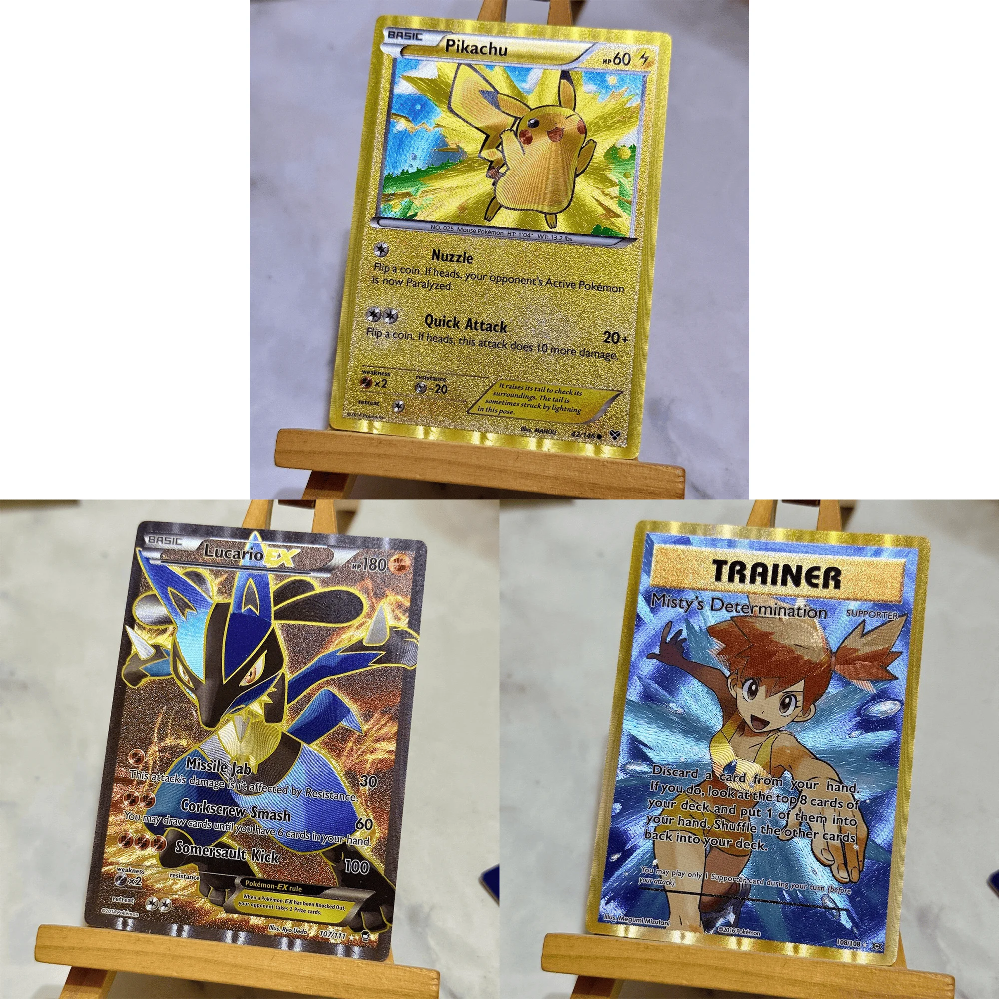 

Набор из 3-х коллекционных флеш-карт Pokemon PTCG для самостоятельной сборки: аниме, мультфильмы, подарок