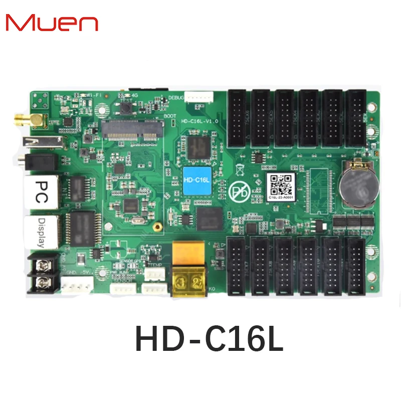 Huidu HD-C16L Replace HD-C36C and C16C WIFI Asynchronous Indoor Outdoor LED Video Display Card