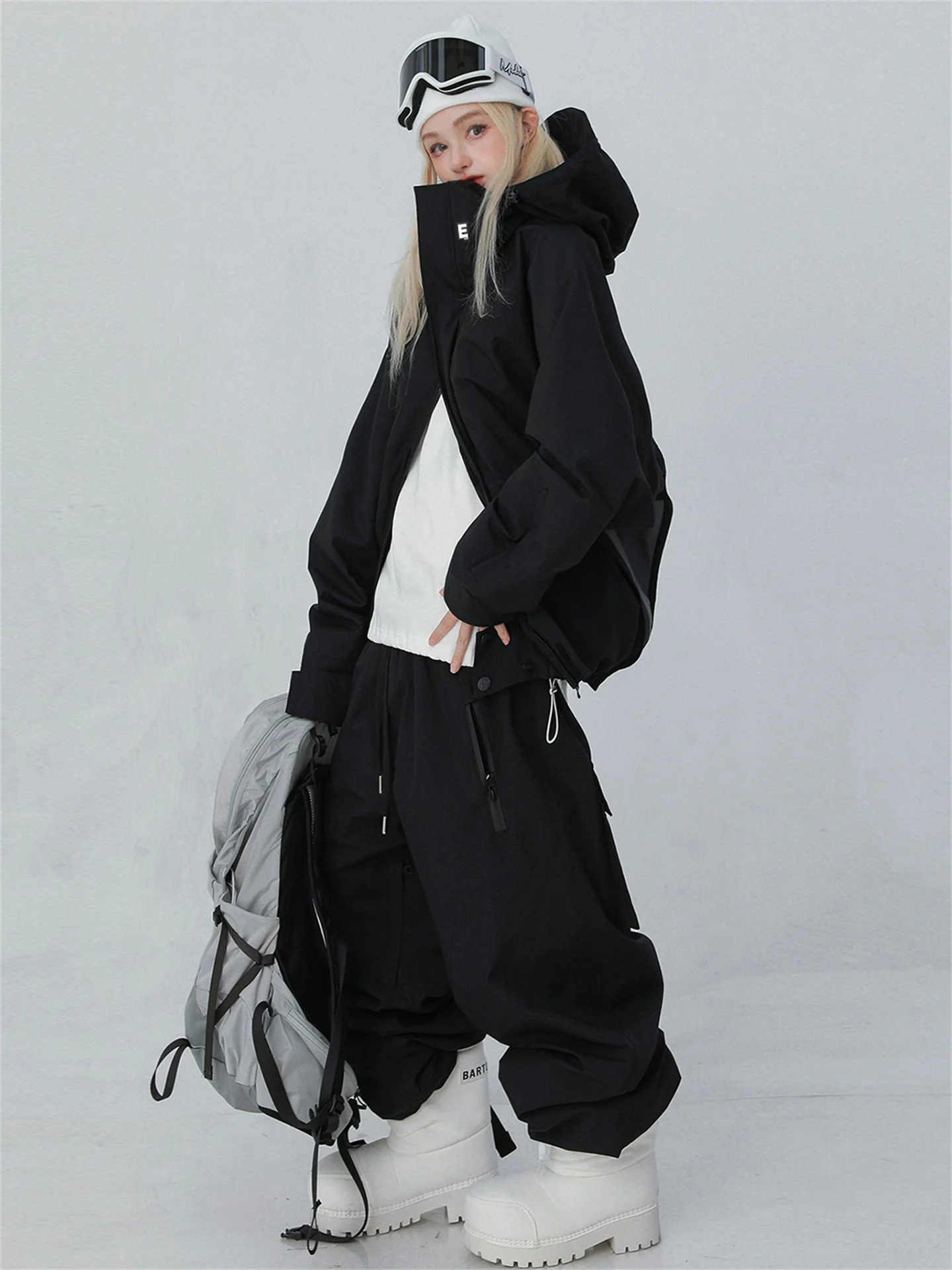 

Профессиональный комплект лыжной одежды для мужчин и женщин: водонепроницаемый, для активного отдыха на снегу, теплый, для сноубординга и катания на сноуборде.