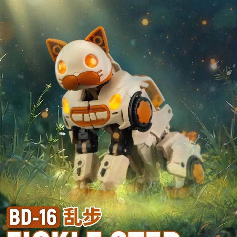 【Na Stanie】52TOYS Oryginalny Model do Składania BEASTDRIVE FICKLE STEP Figurka Akcji Model do Składania Zabawki Prezenty dla Chłopców Kolekcjonerskie