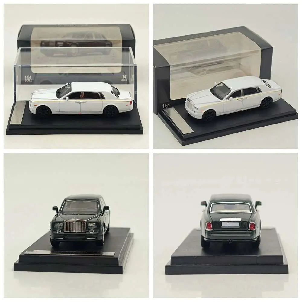 1/64 SW Phantom VII 7 Luxury Sedan Sports Model - Alloy Car Miniature Collection Toy Vehicle Models