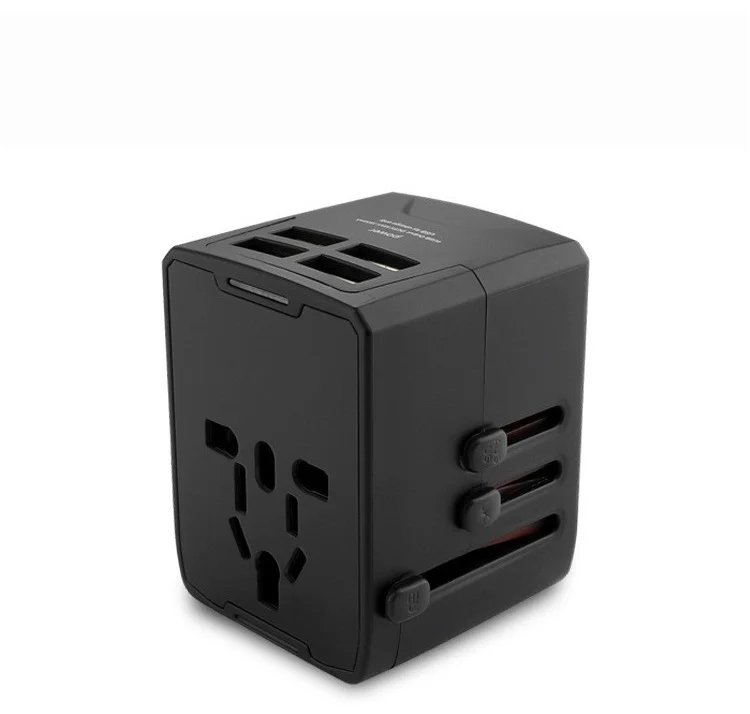Global Universal Converter Socket Portable Outdoor And Travel Universal Socket Usb Type-C *Multifunctional Office Converter Plug