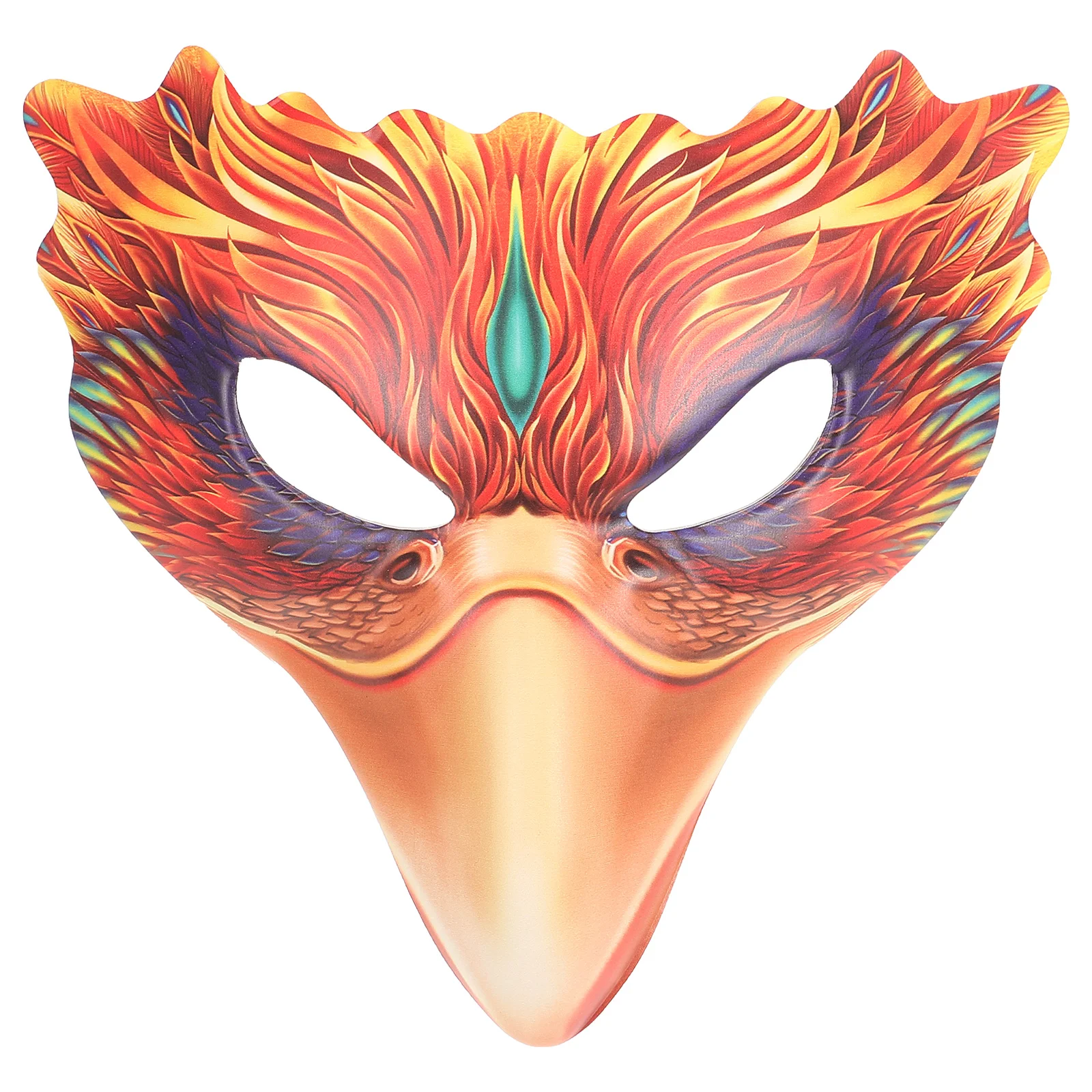 Decorative Halloween Bird Mask Masquerade Bird Mask Costume Party Half-face Mask