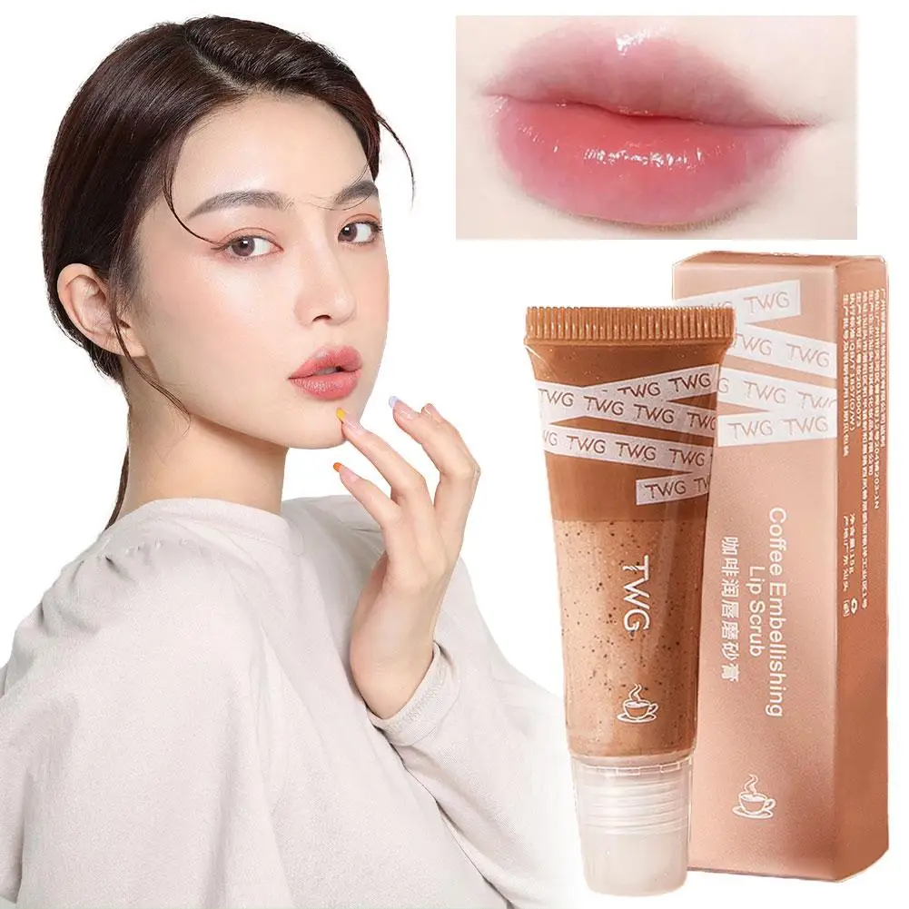 Kiss Beauty Matte Lip Scrub Lip Balm Moisturizing Exfoliating Repair Lip Skin Care Anti-Wrinkles Lip Cream Beauty Lipstick