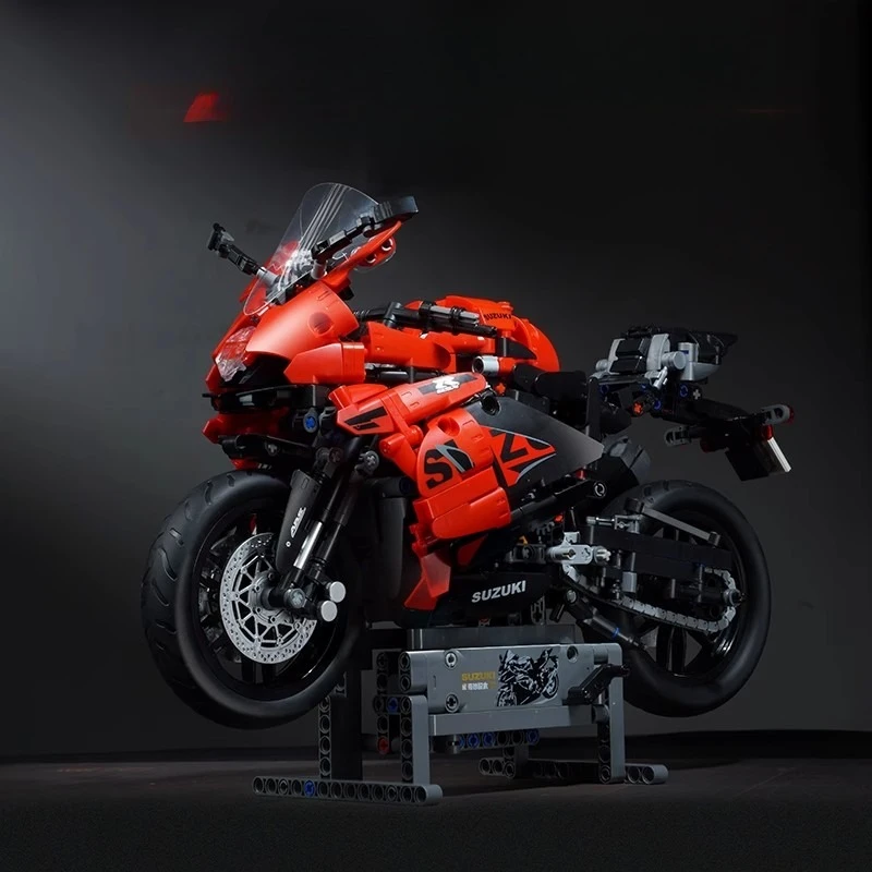 Keeppley 오토바이 블록 창의적인 수제 완구 모델 데스크탑 장식 생일 선물