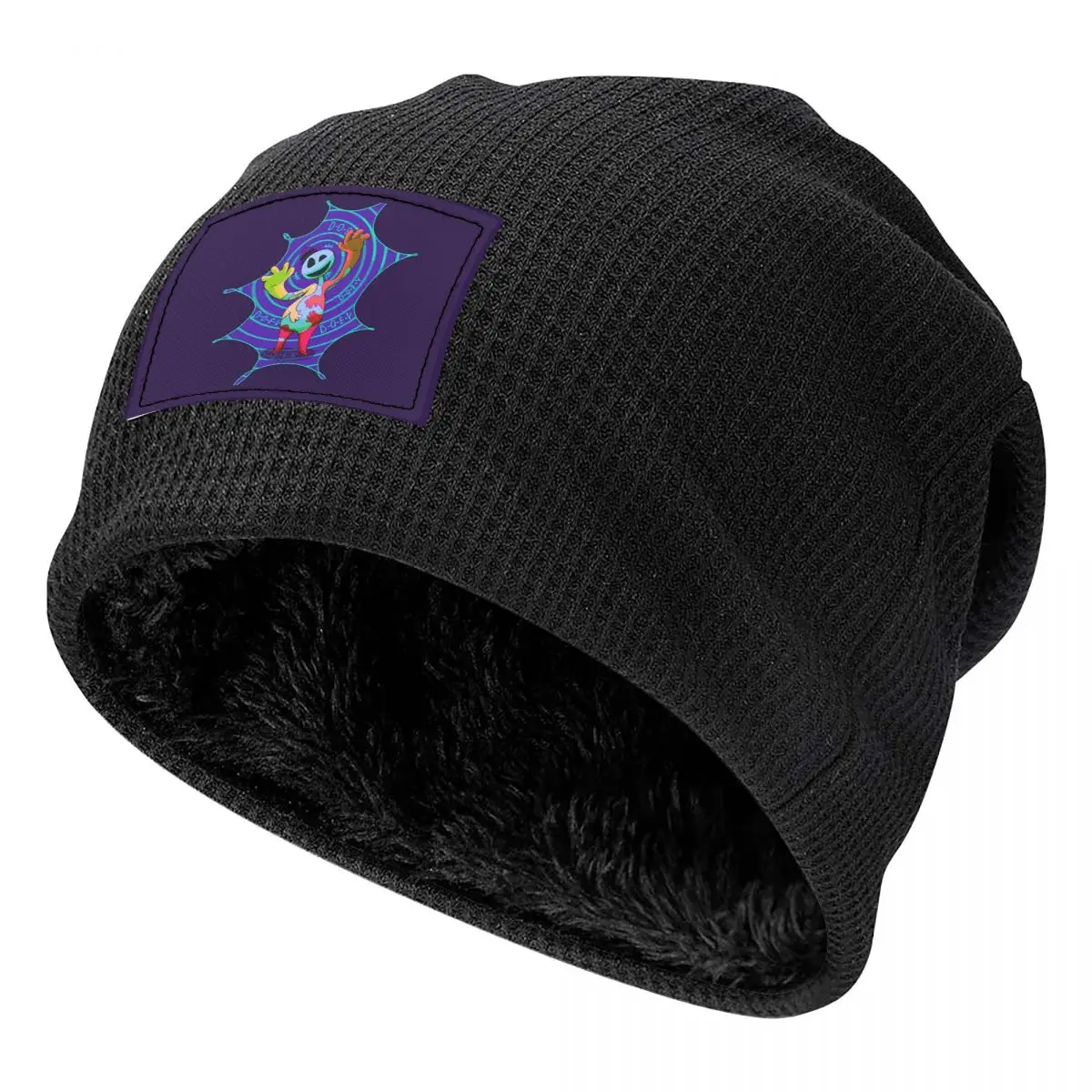 Doey Doughman Horror Pianosaurus Beanies Caps Fleece-Lined Bonnet Hat Warm Fashion Autumn Winter Outdoor Skullies Hats