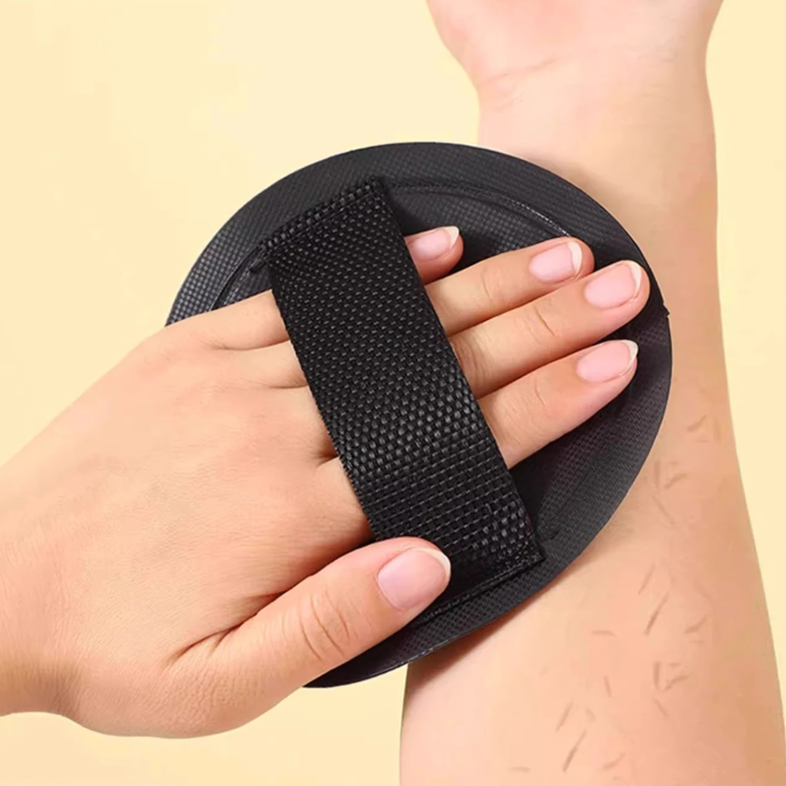 1/4 Stück Peeling-Badewäscher-Werkzeug, 14 cm, Gummi-Tiefenreinigung, sanftes Entferner-Werkzeug für abgestorbene Haut, für Männer, Frauen, Kinder