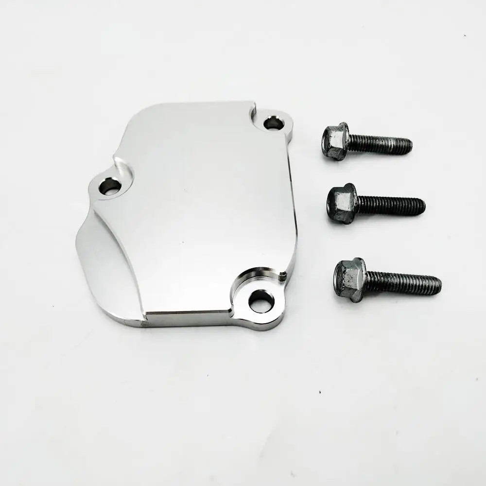 Aluminum Timing Chain Tensioner Cover Plate Set For Honda Acura K-S01Yries K20 K24 - view 5