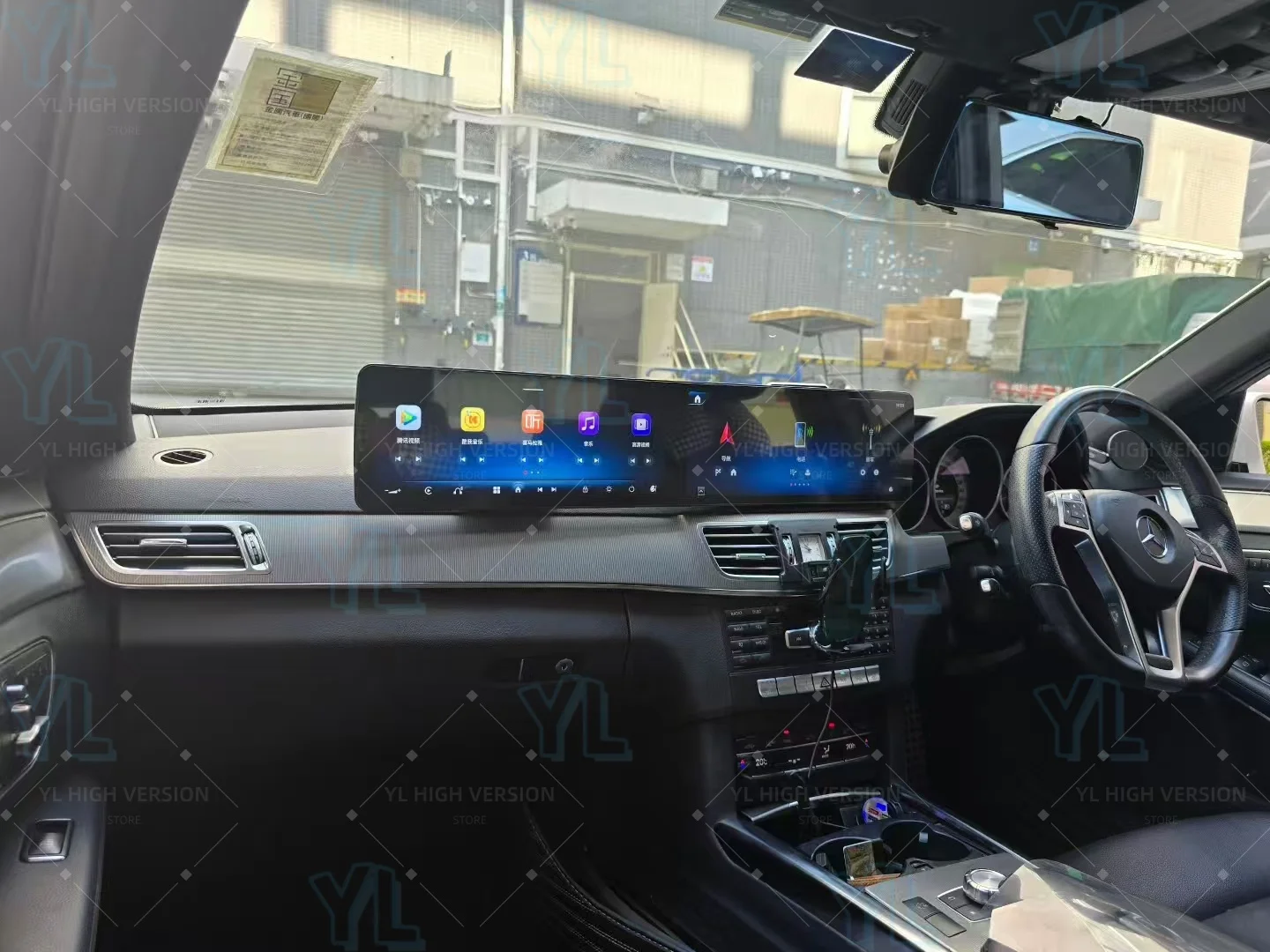 2026 شاشة مزدوجة أندرويد 13 لمرسيدس بنز E W212 2009-2015 نظام تحديد المواقع والملاحة Carplay راديو السيارة شاشة تعمل باللمس كوالكوم بلوتوث