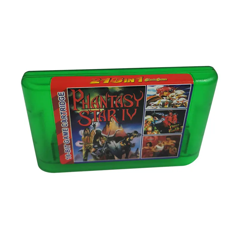 

Игровой картридж 218I n1 для 16-битной игровой консоли, экономия аккумулятора для множества игр