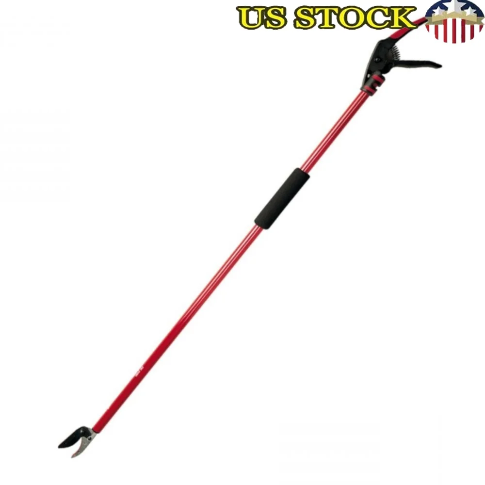 

Extendable Bypass Lopper Carbon Steel Blades 46 Inch Adjustable Handle Maximum Cutting Thickness 0.5 Inch Garden Tool