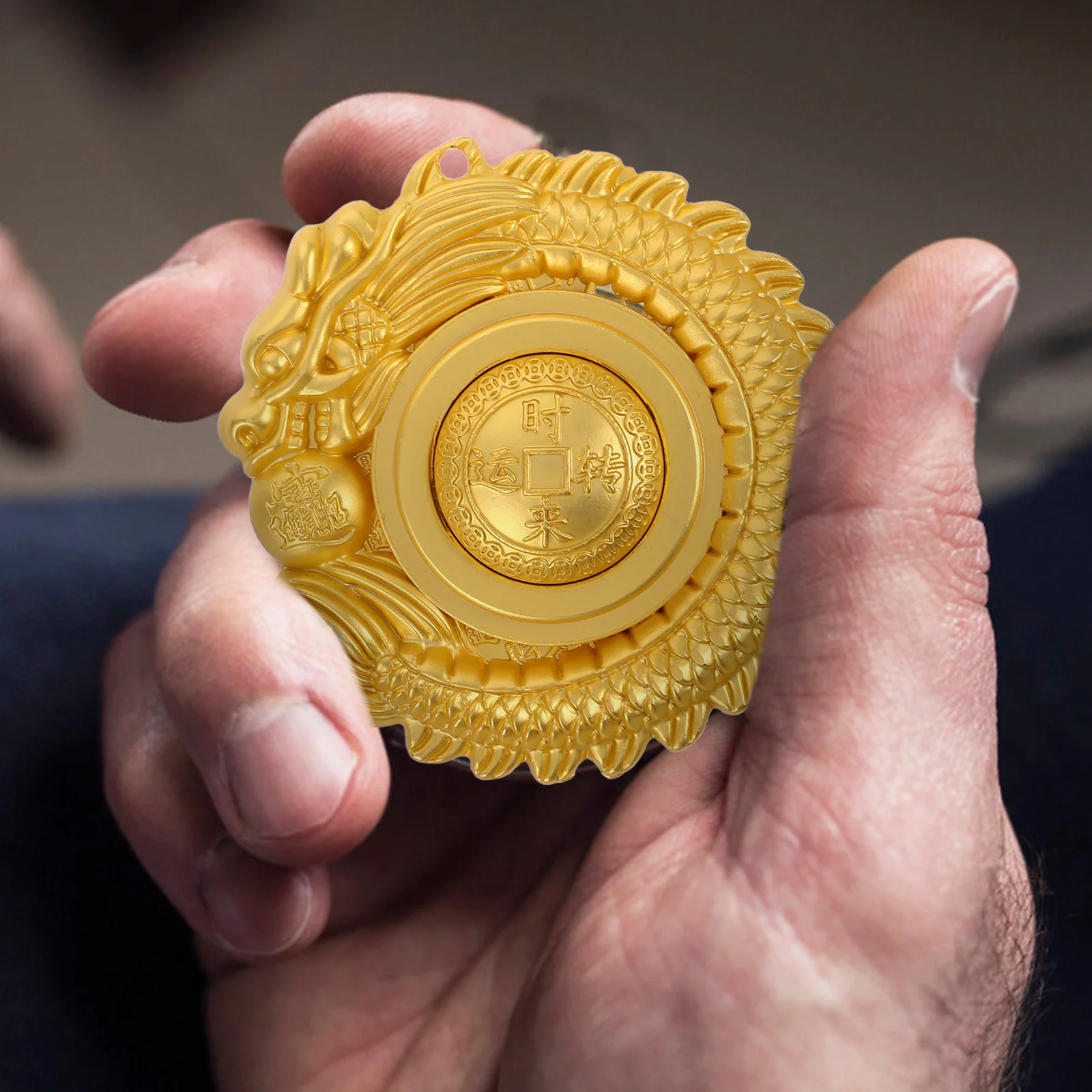 Colgante con dije de dragón chino para hacer joyería DIY, adorno colgante, símbolo tradicional de la fortuna y el éxito, decoración de escritorio de oficina