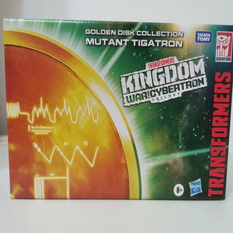 ของเล่นสะสม ทรานส์ฟอร์เมอร์ รุ่น Kingdom Series สีทอง รุ่น F2817 Class V Tigatron ฟิกเกอร์แอคชั่น ของสะสมสำหรับผู้ที่ชื่นชอบ เป็นของขวัญ