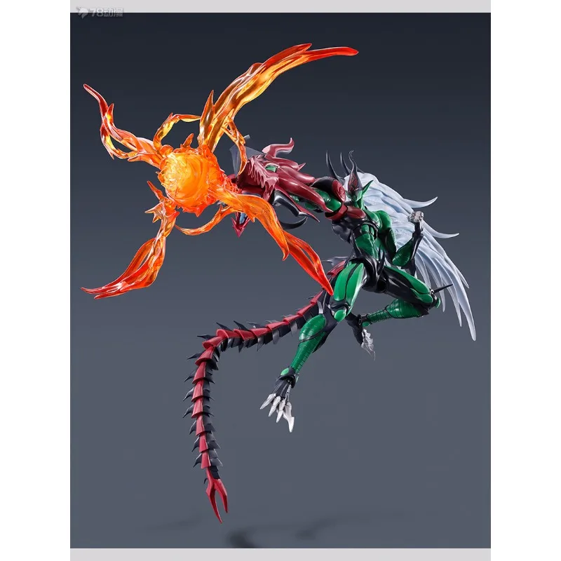 التسليم المباشر في المخزون بانداي الأصلي S.H.MonsterArts سلسلة لهب مجنح رجل عمل نموذج لجسم اللعب نموذج هدايا للأولاد