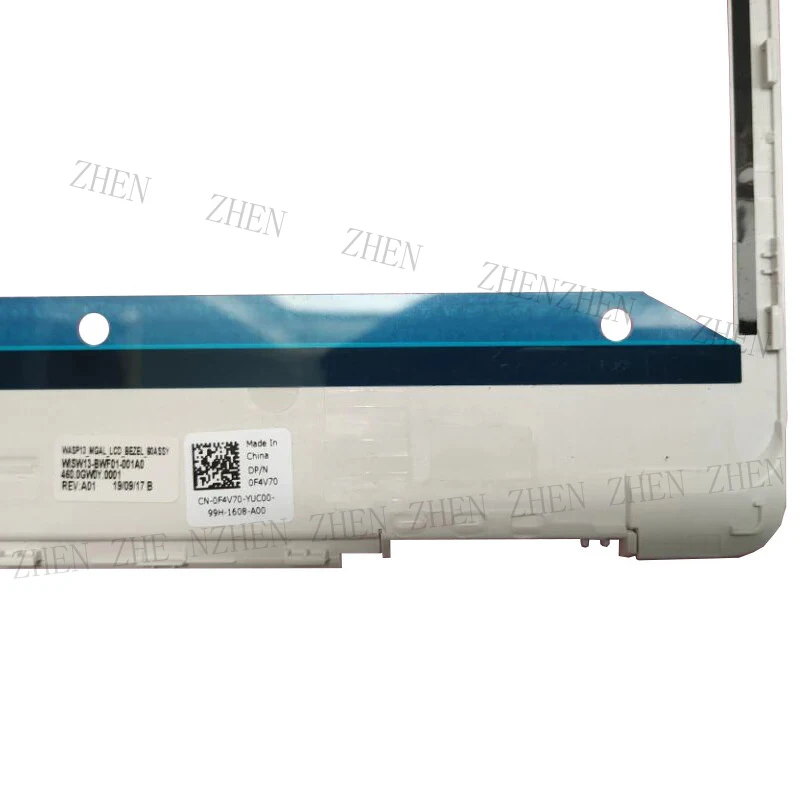 S For Dell Inspiron 13  7000 7391 Laptop LCD Front Cover Bezel 0F4V70
