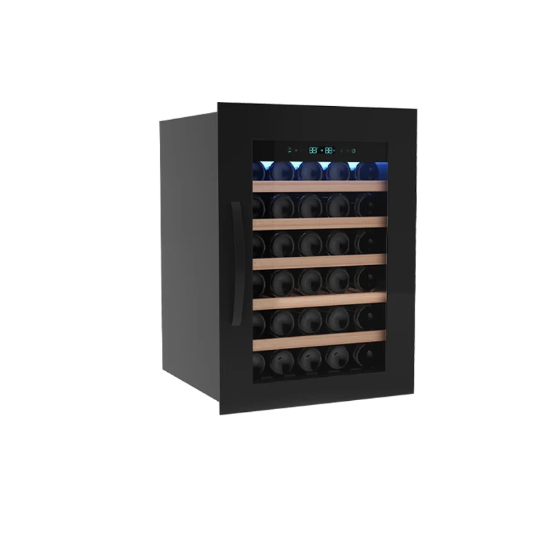 Seamless embedded wine cabinet constant temperature wine cabinet kitchen compressor air-cooled wine refrigerator