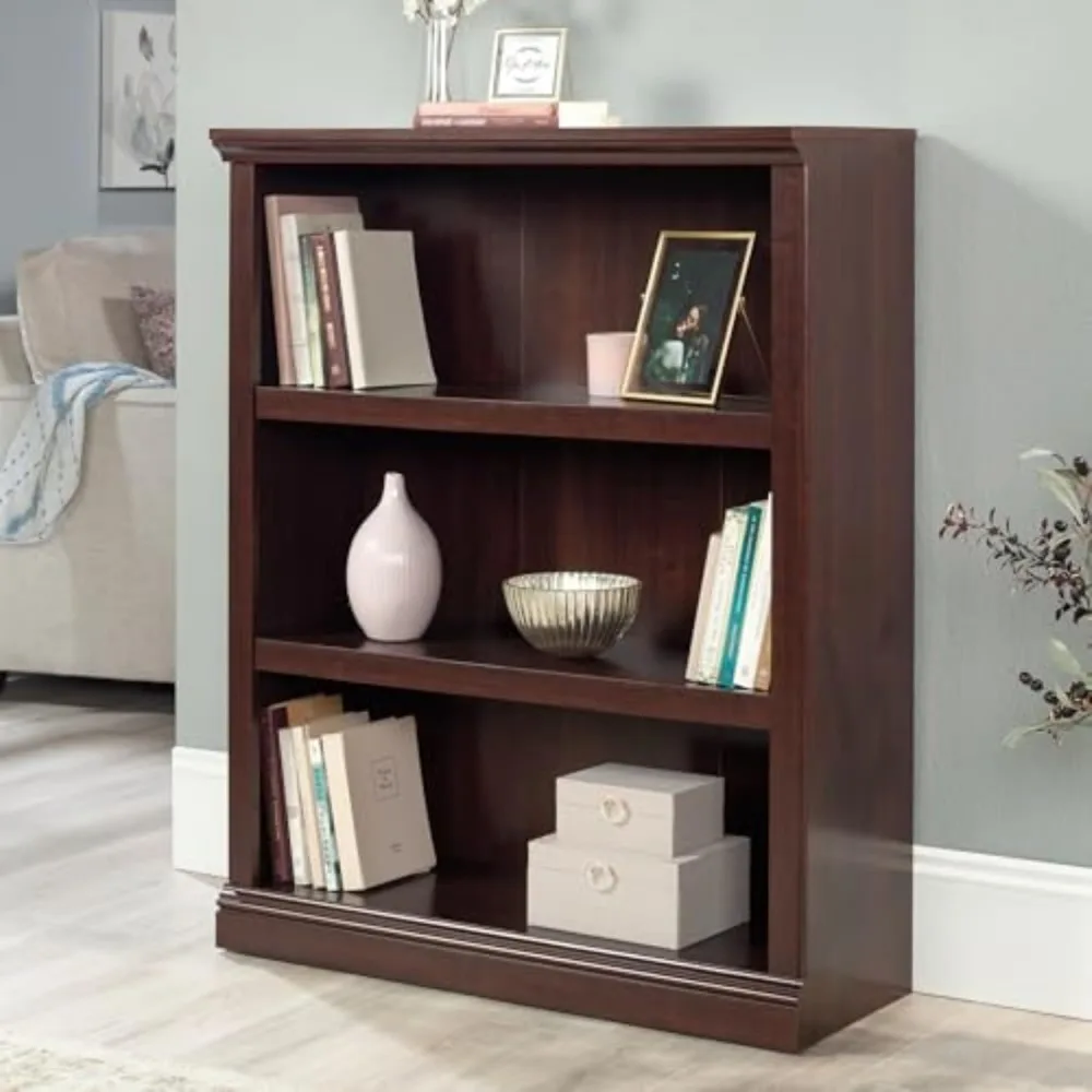 3-Shelf Bookcase/ Book shelf, Select Cherry finish