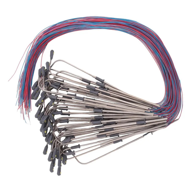 JY-500Pcs 1:150 نموذج ضوء الشارع قطار السكك الحديدية مصباح LED حديقة مصابيح إضاءة للمناظر الطبيعية في الهواء الطلق ساحة ضوء لتقوم بها بنفسك لعبة رمل #2