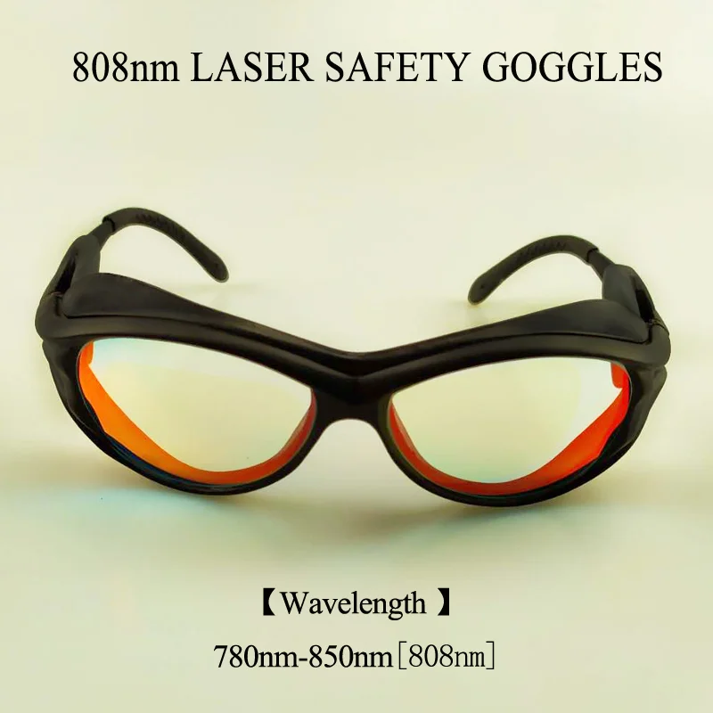 

808nm OD6+ Safety Goggles Protective Shield Eyewear Reflective Glasses For Beauty Laser Machine