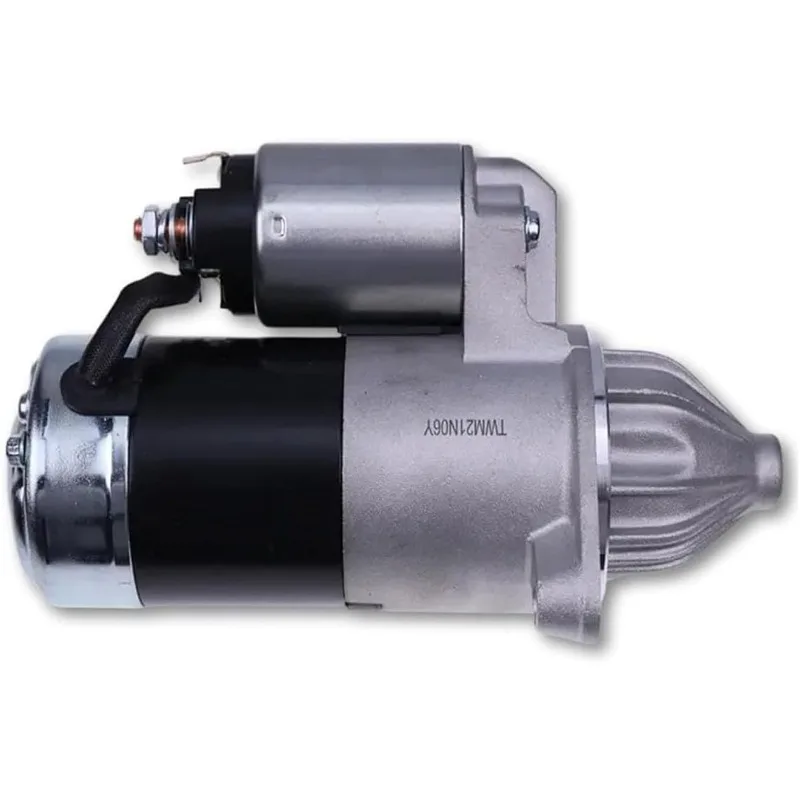 Starter Motor 12V 9T M4T14674 MM401600 Compatible with Mitsubishi Engine KE70 KE75