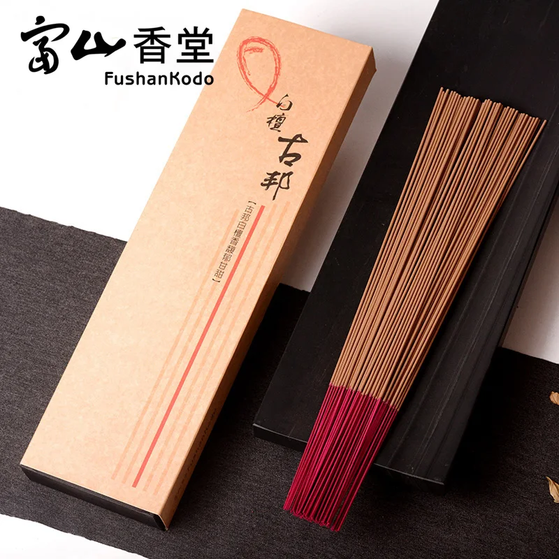 Church Gold Standard Vietnam Agarwood Standing Incense Buddha Worship Incense Sandalwood Bamboo Stick Incense White Sandalwood