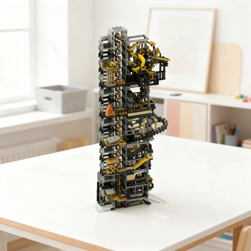 

14467pcs MOC GBC Tower I Technical Model Building Blocks Creative DIY Gift Display Decor Assemble Premium Adult Kids Desk Home